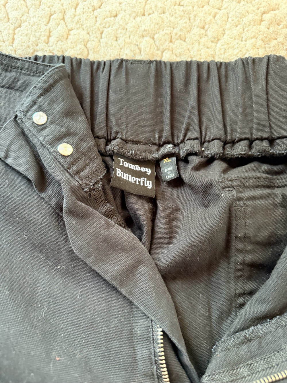 Tomboy Butterfly Sloan Pants - Black - Picture 2 of 3